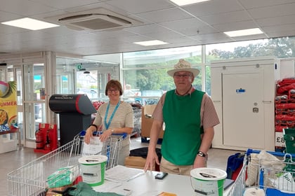 Foodbank 'blown away' by Tesco shoppers' £3,331 donation