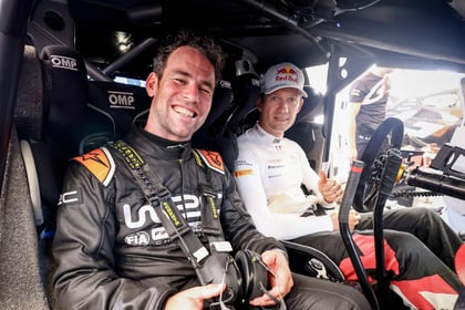 Cav talks about love for Manx International as he visits WRC round