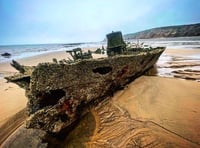 The eerie Isle of Man shipwreck you can visit at low tide