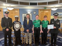 St John Ambulance and Sea Cadet recognised as 'Best Turned Out'