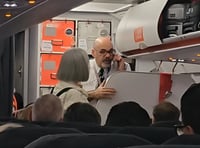 easyJet pilot tells passengers that airport 'refused' to stay open