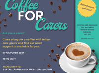 Coffee for Carers sessions to begin next month