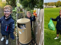 Young eco-warrior from Crosby makes a big impact with litter campaign 