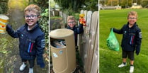 Young eco-warrior from Crosby makes a big impact with litter campaign 