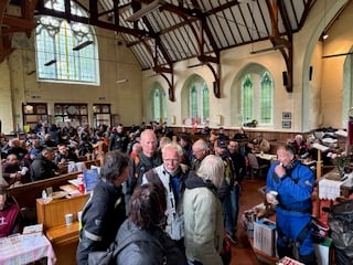 Inside Sulby Methodist Church