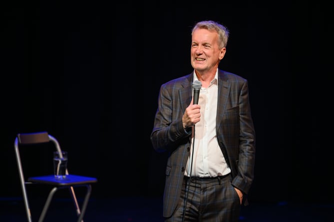 English comedian and presenter Frank Skinner