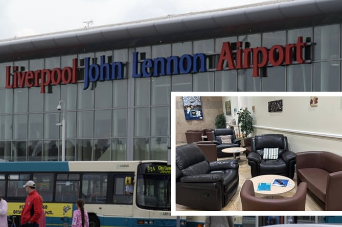 The patient quiet room at Liverpool John Lennon Airport