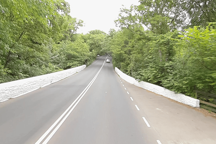 The road was closed between the junction of Windermere Drive, Onchan, and the junction with Whitebridge Road with the Creg Ny Baa back road. 