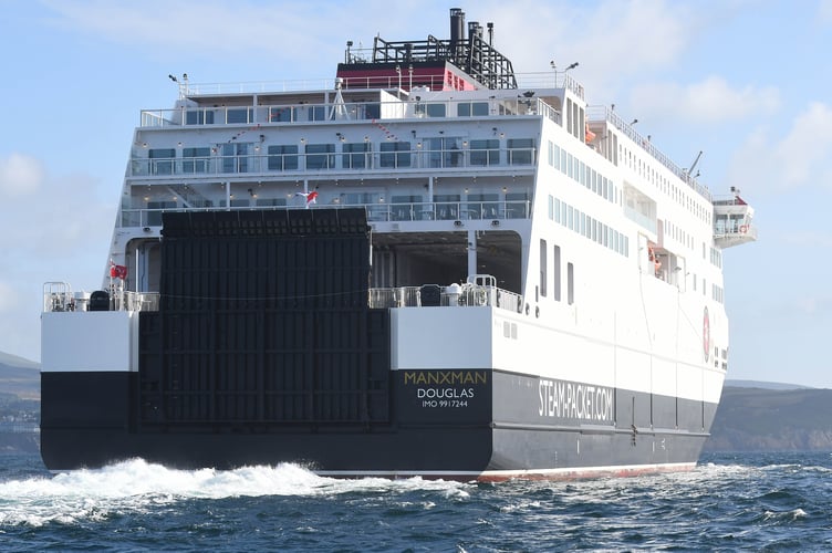 The Isle of Man Steam Packet Company vessel Manxman