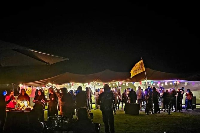 The Full Moon Festival's 'end of summer party' at the Fun Farm in Onchan