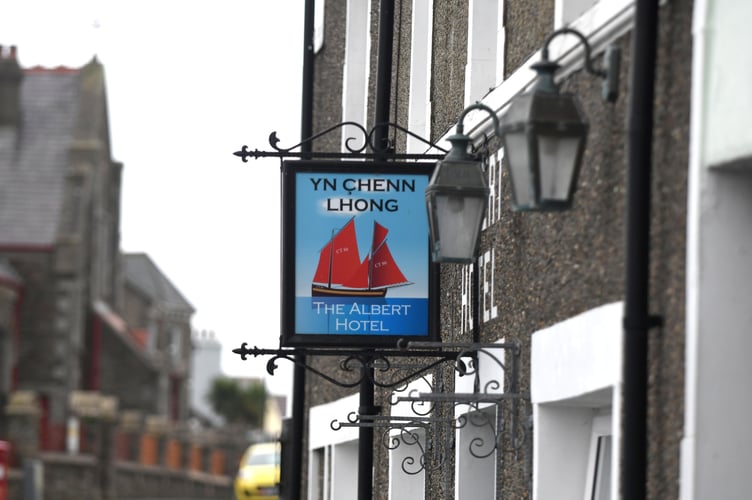 The Albert Hotel, Port St Mary, which has been named CAMRA Pub of the Year