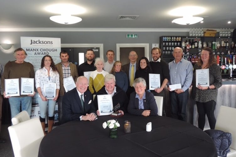 All the winners and His Excellency, Sir John Lorimer, and Lady Phillipa Lorimer