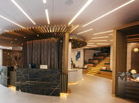 Look inside the office building that's won a top interior design award