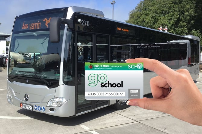 Bus Vannin have announcement a significant change to the usage of GoSchool Cards SCH 1 and SCH 2