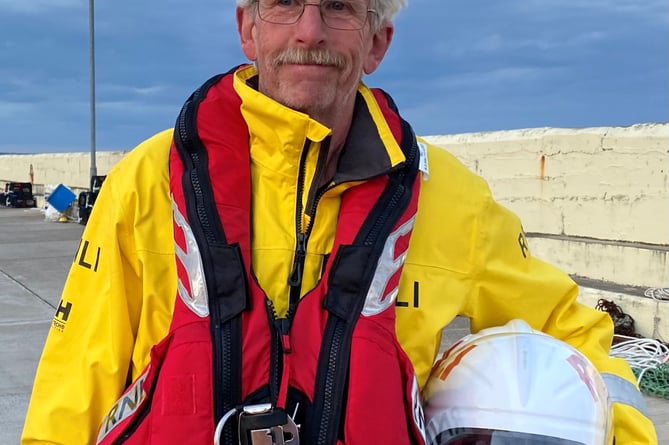 James Michael Keggen MBE, known as ‘Mike’, has retired as the longest standing seagoing crew member in the Isle of Man, having served Port St Mary Lifeboat Station for 51 years of dedicated voluntary service.