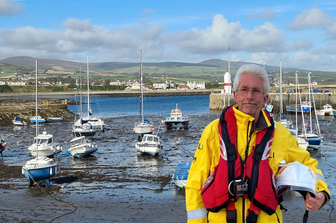 James Michael Keggen MBE, known as ‘Mike’, has retired as the longest standing seagoing crew member in the Isle of Man, having served Port St Mary Lifeboat Station for 51 years of dedicated voluntary service.