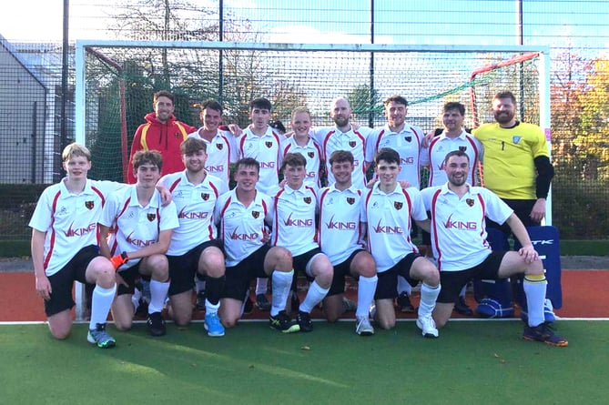 The Isle of Man men's A hockey team that defeated West Derby 6-2 in the Men’s Tier Two Championship 