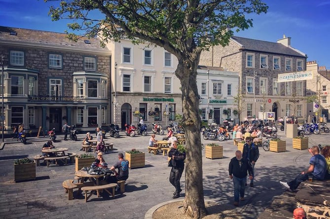 A pedestrianised Market Square 