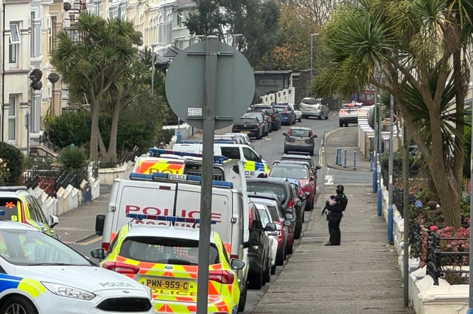 Armed police were on Murray's Road from around 11am this morning 