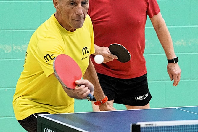 Steve Curtis and Grant Patterson finished as the runners-up in the tournament (Photo: Malcolm Lambert)