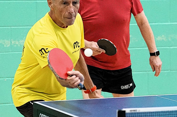 Steve Curtis and Grant Patterson finished as the runners-up in the tournament (Photo: Malcolm Lambert)