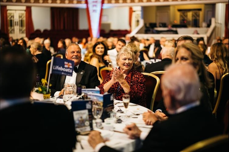 The RNLI 200th anniversary gala dinner at the Villa Marina