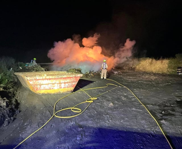 Warning issued after fire crews attend out-of-control bonfire