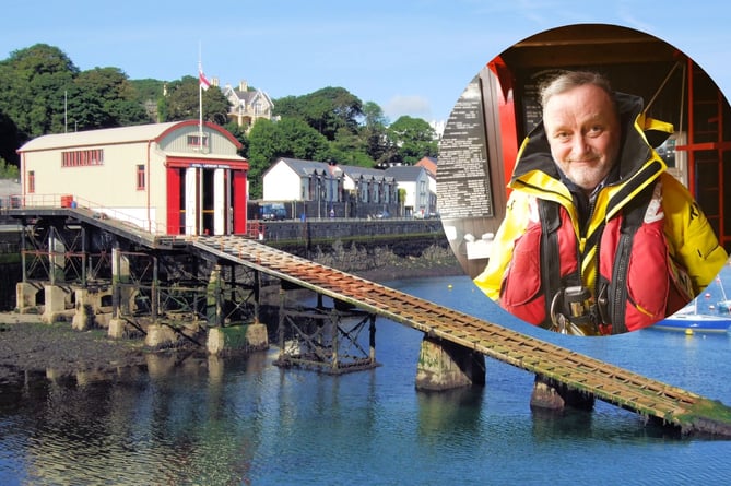 Douglas RNLI Lifeboat mechanic Tony Radcliffe is retiring after serving the institution for more than 20 years