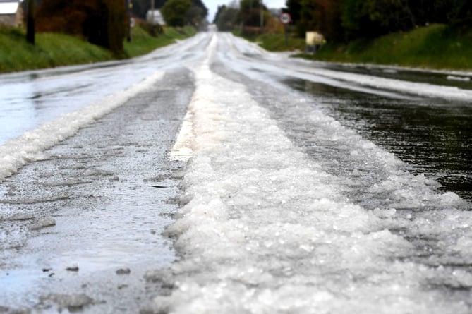 Ice on the Ballamodha straight