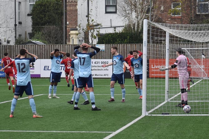 FC Isle of Man suffered late heartbreak in Merseyside on Saturday (Photo - Paul Moran)