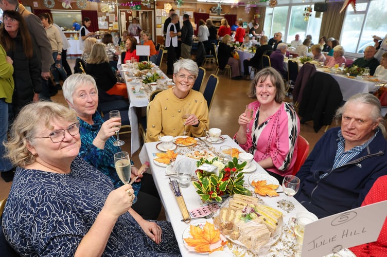 Those attending an afternoon tea fundraiser at Castletown helped raise £8,500 for the Isle of Man MND charity.