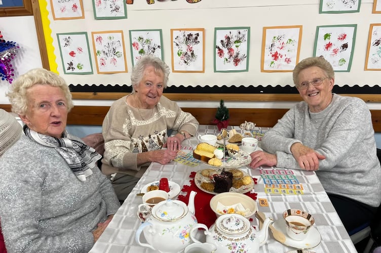 The ladies loved the cakes!