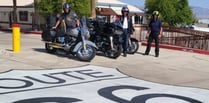 76-year-old Manxie rides Route 66 on Harley Davidson for fourth time