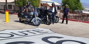 76-year-old Manxie rides Route 66 on Harley Davidson for fourth time