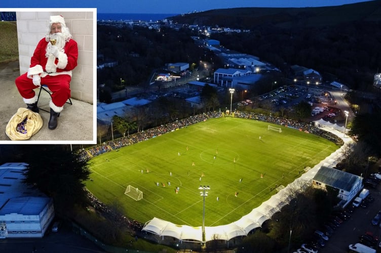 FC Isle of Man have issued a statement following allegations being made on social media against their Father Christmas during their home match with Stockport Town on Saturday