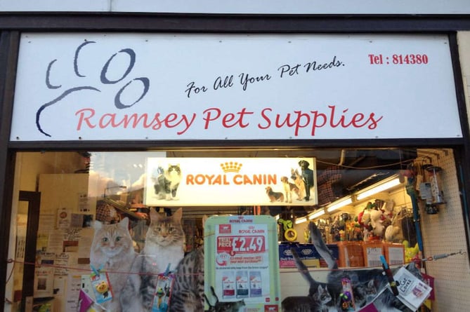 Ramsey Pet Supplies on West Quay, Ramsey