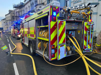 Major road shut as emergency services respond to structure fire