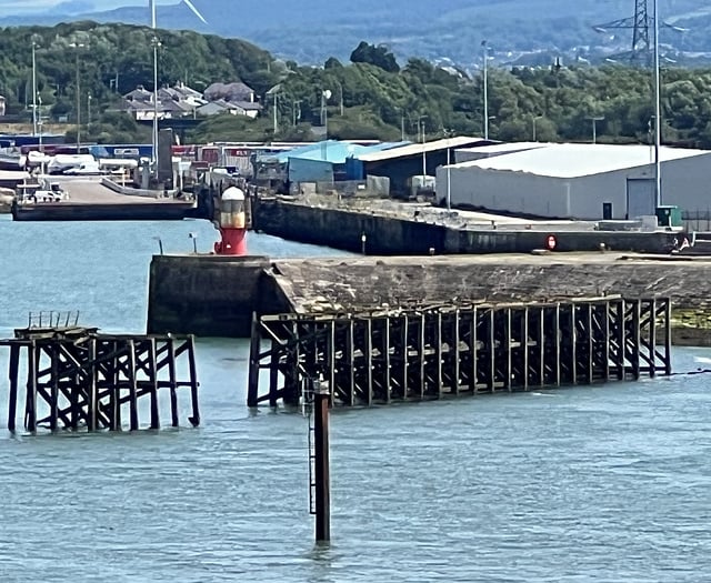 Linkspan at Heysham port could still be out of action for months