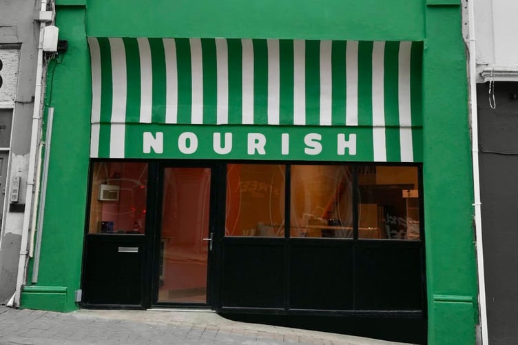 The Nourish building at the bottom of Prospect Hill