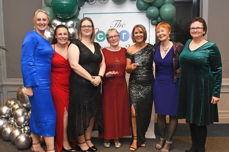 The Children's Therapy team were winners of Team of the Year