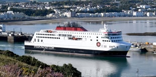 Steam Packet switch Manxman sailing from Heysham to Liverpool