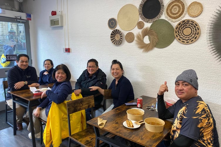 The community have welcomed the new Filipino restaurant with open arms 