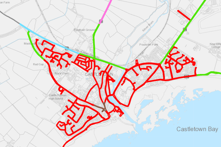 Castletown 20mph zones