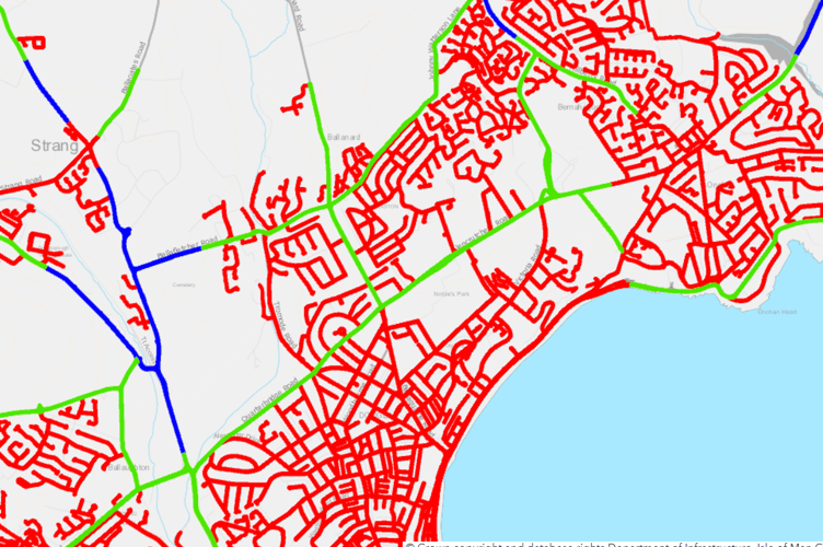 Douglas 20mph zones